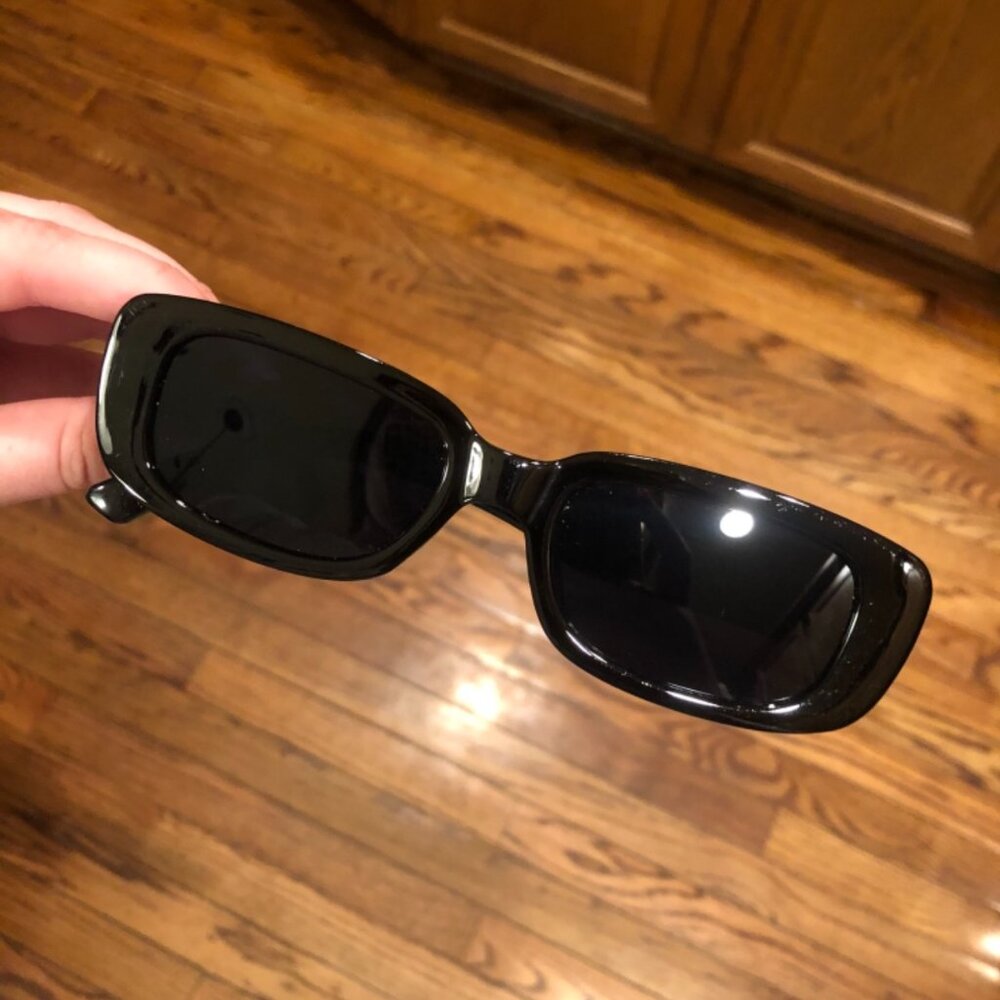 Women's Rectangular Sunglasses: Vintage Driving Glasses from the 1990s